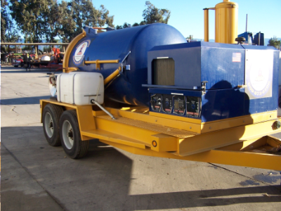 Bottom Dump Vacuum Trailer